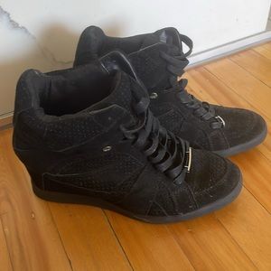 Authentic Coach wedge sneakers